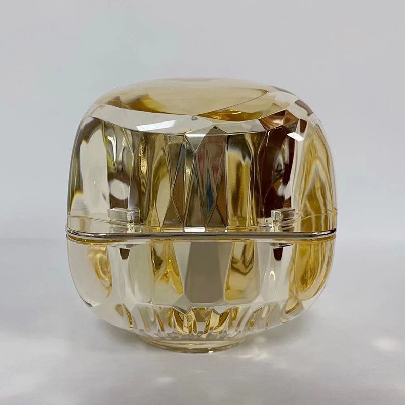 来图来样定制钻面菱角亚克力瓶 可打样30g膏霜分装瓶图3