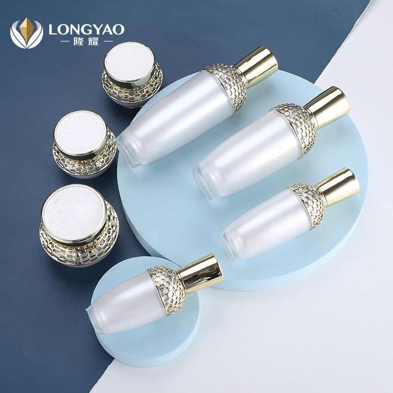 定制亚克力护肤品瓶 兰花瓶化妆品瓶系列 眼霜膏霜瓶