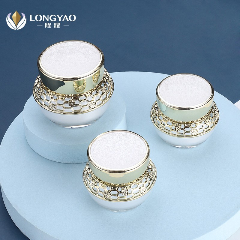 定制亚克力护肤品瓶 兰花瓶化妆品瓶系列 眼霜膏霜瓶图2