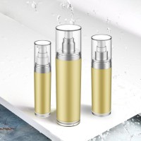 黄色PET乳液瓶30ml50ml粉底液瓶轻奢化妆品分装乳液瓶牙膏瓶空瓶