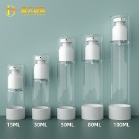 定制15/30/50/80/100/120ml隔离粉底液瓶旅行小样分装真空乳液瓶