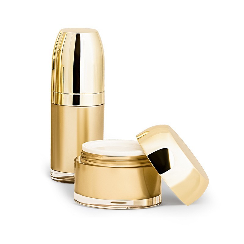 厂家定制亚克力化妆品瓶精华水乳真空化妆瓶膏霜瓶按压化妆瓶包装图2