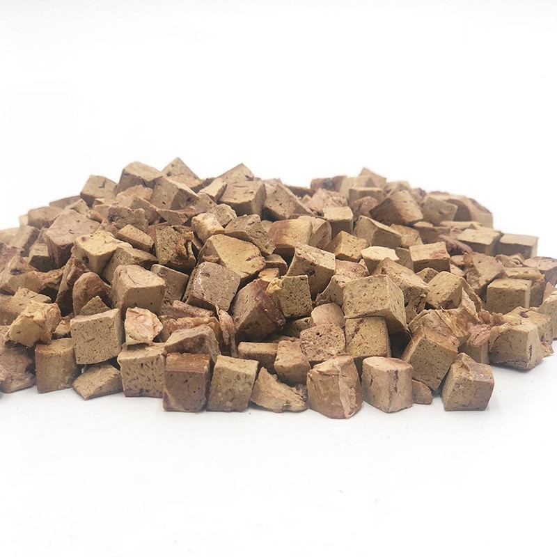 OEM代工猫冻干猫咪零食宠物冻干鸡肝粒鸭肝牛肝冻干食品图2