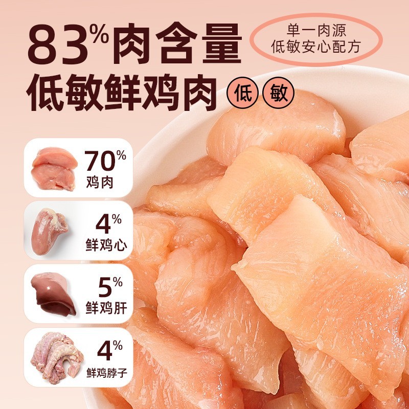 猫粮厂家幼猫成猫通用型无谷鸡肉美毛管理冻干猫粮食代工图2