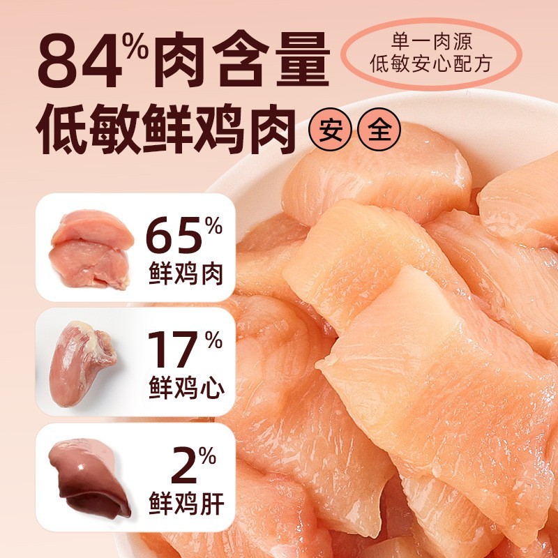 猫粮厂家幼猫成猫通用型烘焙鲜肉低温慢烘焙高鲜肉猫粮食代工图4