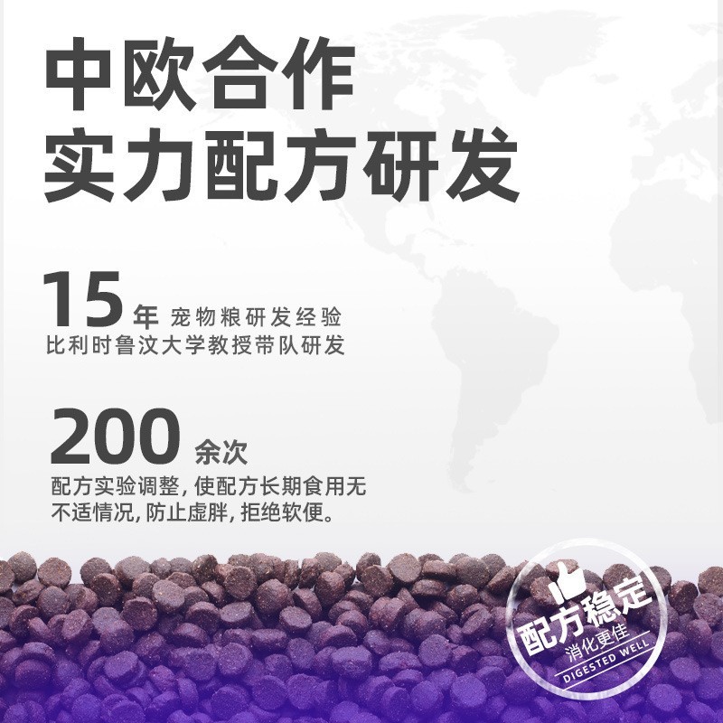 定制猫粮宠物食品38蛋白益生菌无谷鲜肉成幼猫通用猫粮厂家代工图3