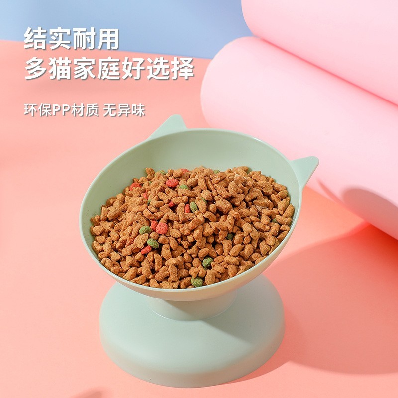 加工定制卡其色猫狗宠物碗现代简约可爱风设计宠物用品饮食饮水碗图2