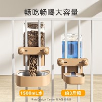 工厂定制笼子挂笼饮水器挂式水碗喂食器悬挂狗碗猫碗宠物用品