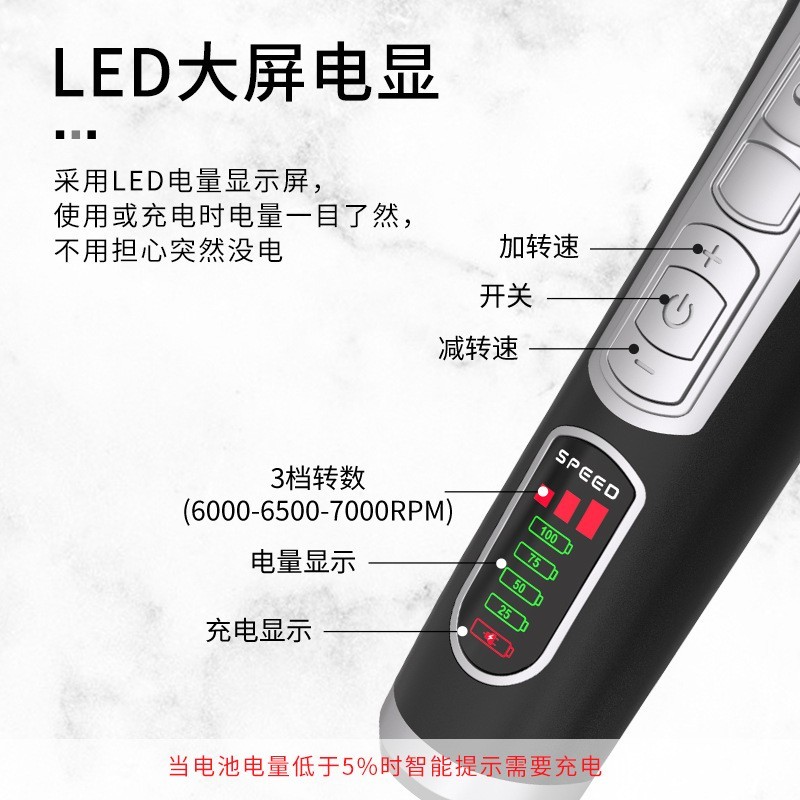 亚马逊电动宠物电推剪充电式猫修毛狗狗剃毛器理发器图5