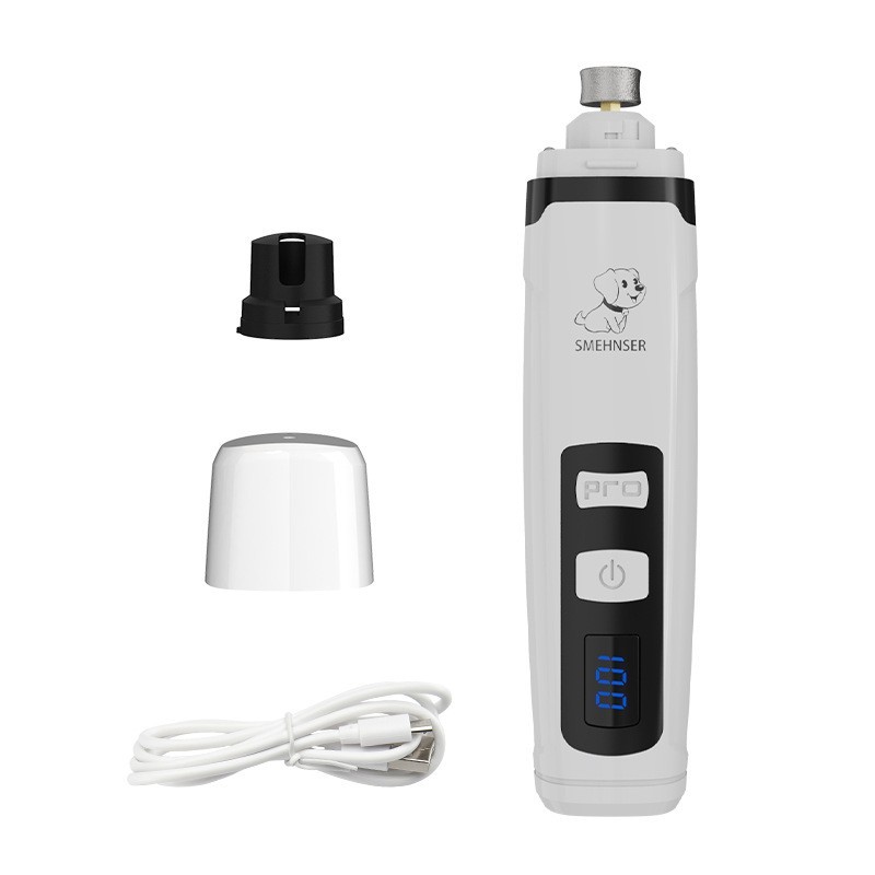 定制宠物磨甲器电动修甲器狗狗磨爪器猫咪液晶屏美容工具充电式图5