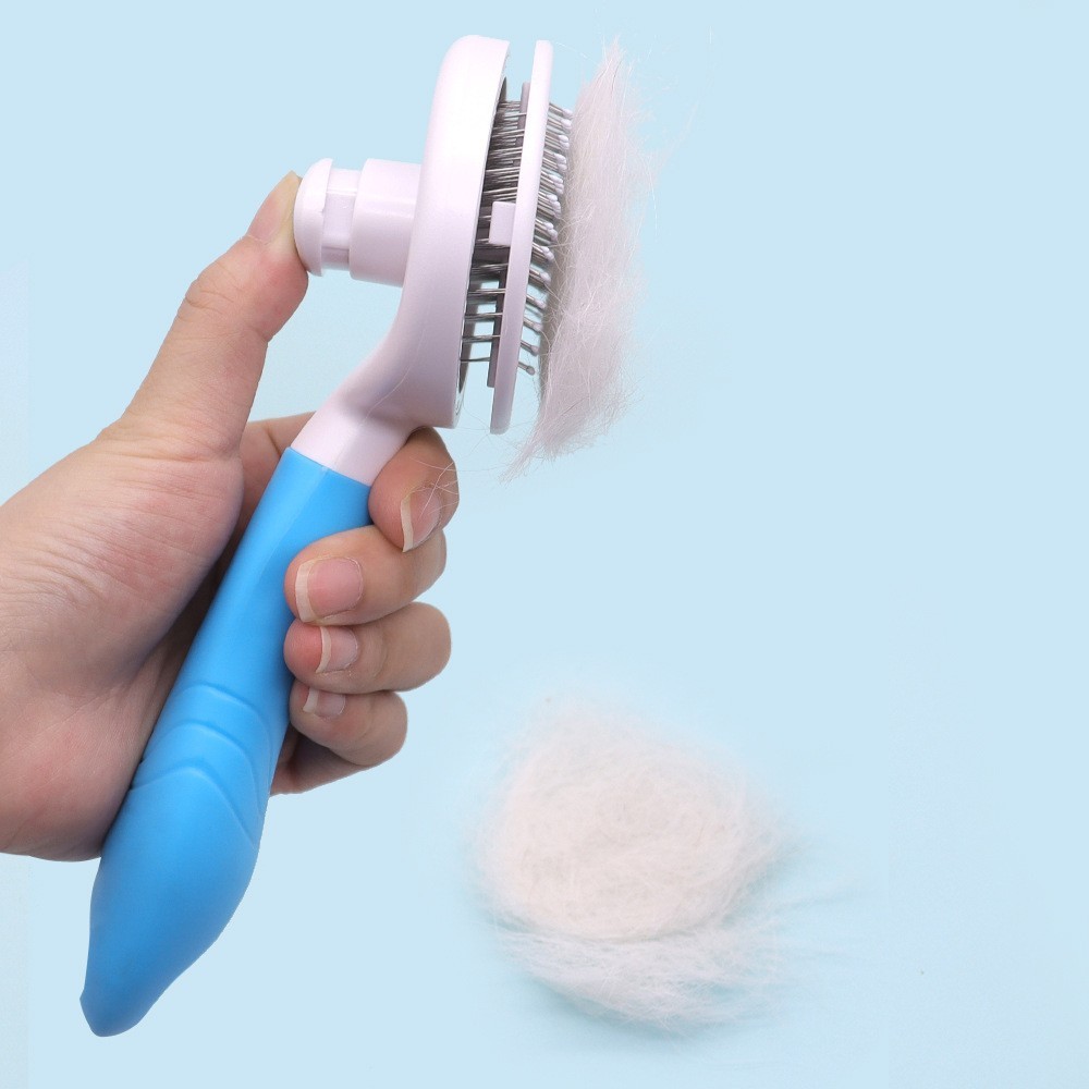 定制狗狗猫咪褪毛梳除毛按摩针梳宠物梳子用品梳毛刷宠物美容必备图3