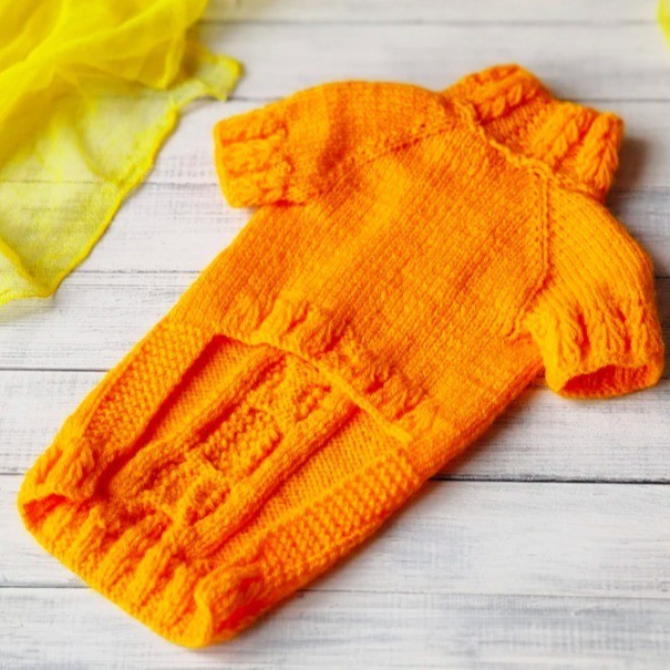 狗狗外套春秋针织棉休闲可爱风宠物服饰小型宠物服饰可定制图5