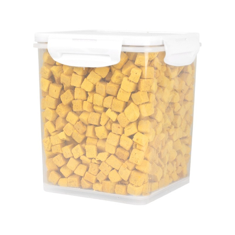 冻干鸡蛋蛋黄粒宠物零食猫咪狗狗通用营养辅食主食拌粮1000g桶装图5