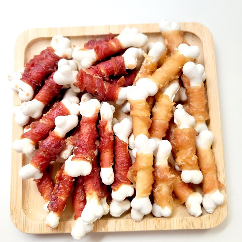 定制宠物零食狗零食自制手工狗狗零食鸭肉干鸡肉鸭肉钙小骨代工图4