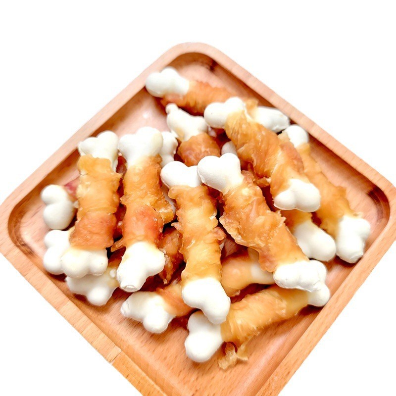 定制宠物零食狗零食自制手工狗狗零食鸭肉干鸡肉鸭肉钙小骨代工图3