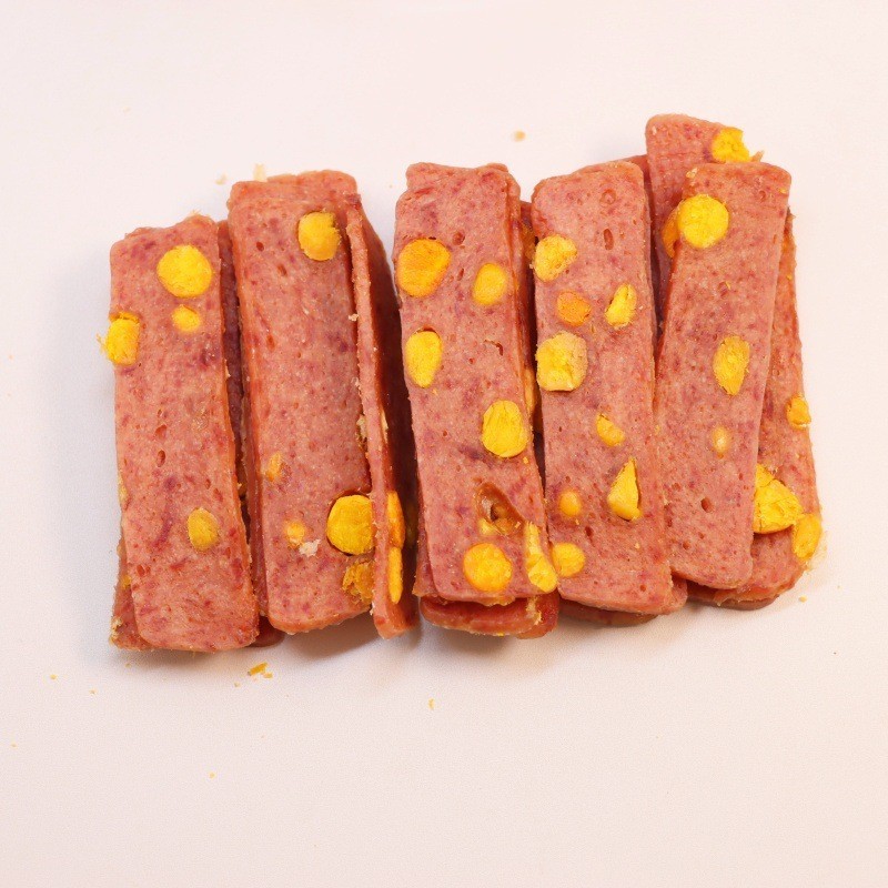 定制狗狗零食蛋黄鸭肉切片宠物狗鲜肉鸭肉干食品营养美毛金毛泰迪图3