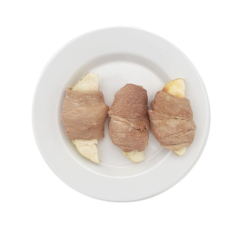 OEM定制冻干鸭肉缠绕果蔬宠物零食猫咪狗狗拌粮营养磨牙棒厂家图5