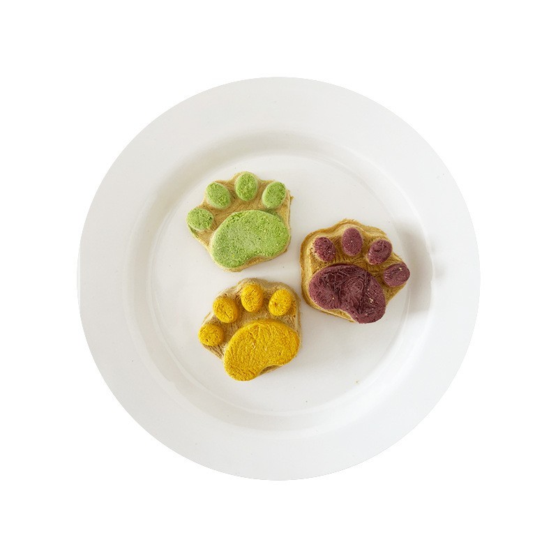 猫爪冻干饼宠物猫狗羊奶棒冻干奶酪甜甜圈冻干兔血冻干零食ODMOEM图2