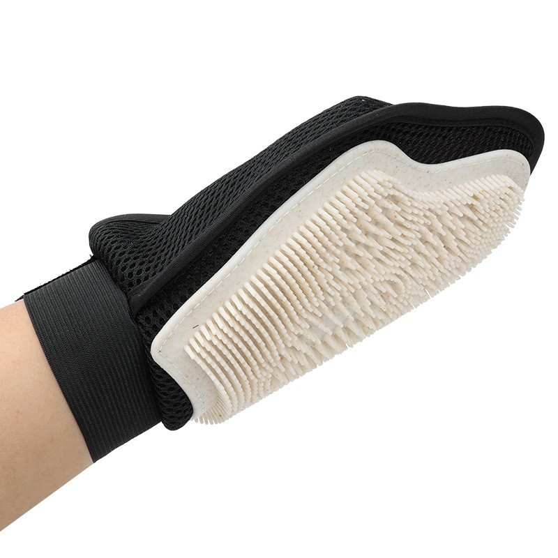 宠物用品洗澡刷 秸秆洁梳刷 清洁按摩刷定制图3