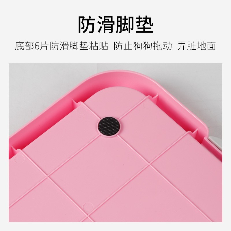 定制工厂INS网格平板厕所中小型犬厕所狗狗厕所尿便盆宠物用品图3