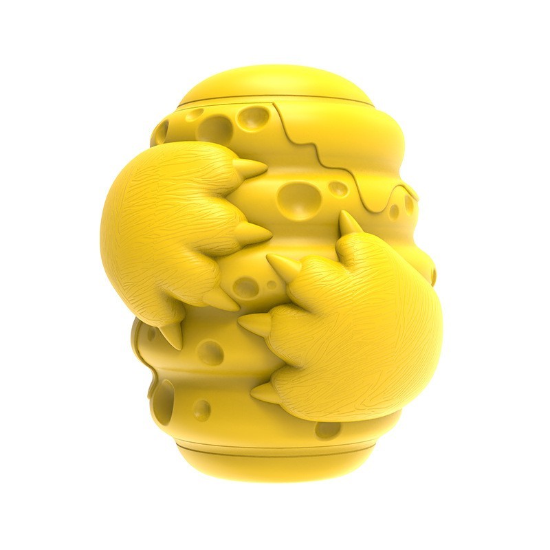 定制宠物用品熊掌漏食球 益智玩具多功能橡胶啃咬狗咬玩具图2