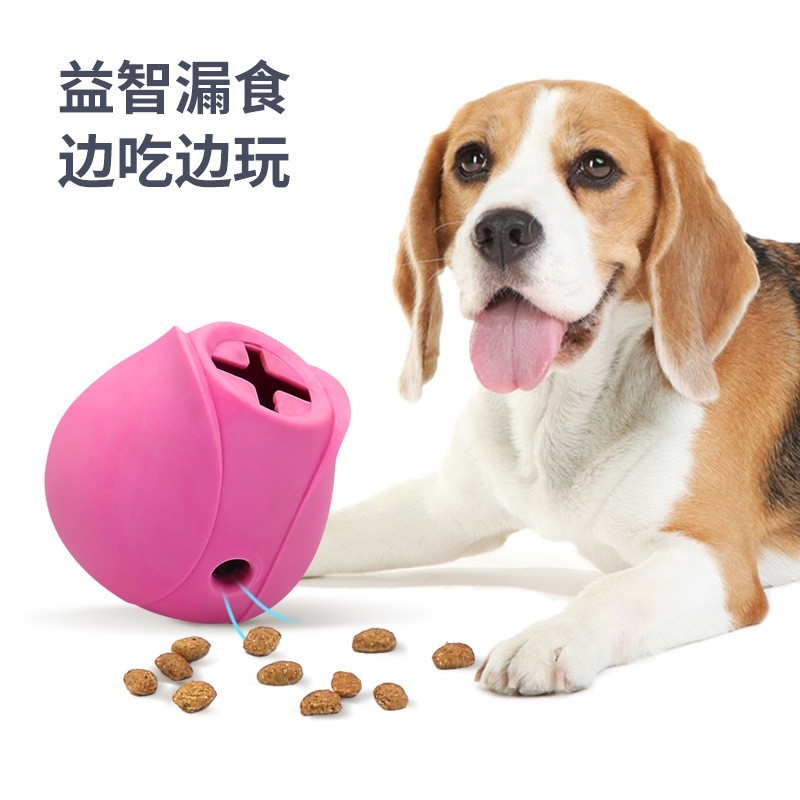 新款宠物用品益智漏食耐咬狗狗玩具不倒翁摇摆宠物玩具新品图4