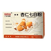 杏仁七白粉饮杏仁莲子百合粉代餐粉oem贴牌杏仁粉奶昔轻食代餐