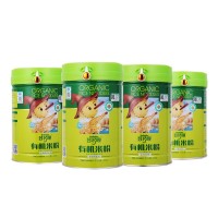 婴幼儿有机益生元米粉OEM高铁多维米糊批发谷物果蔬营养米粉定制