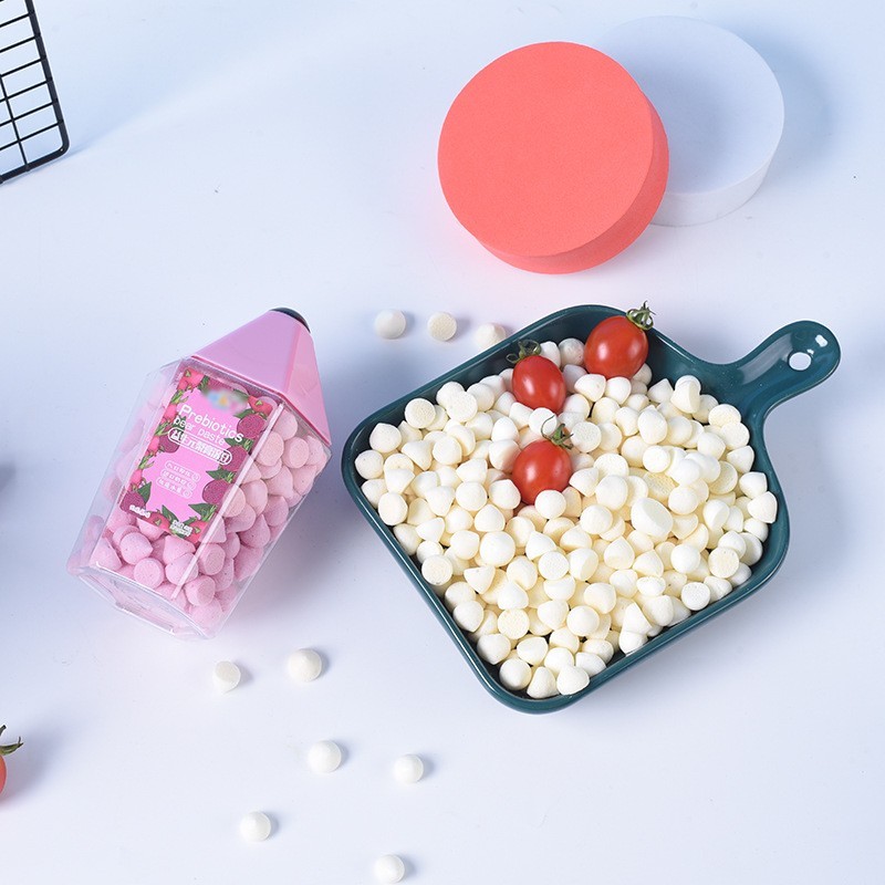 双色溶溶豆儿童零食果蔬酸奶非6个月入口即化溶小馒头有机食品图5