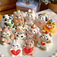 卡通动物蛋白糖定制 来图打样 代加工 熊猫蛋白棒棒糖工厂代工OEM