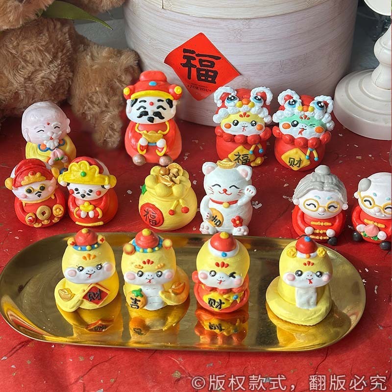 2025新年蛋白糖饼干定制来图打样加工春节元旦蛋白糖工厂代工OEM图5