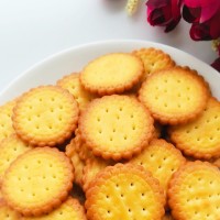 网红款日式小圆饼干海盐味牛乳味休闲零食厂家代工贴牌OEM