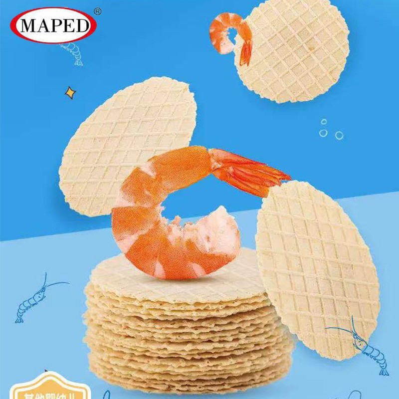 儿童虾片不添加食用盐儿童辅食磨牙饼干婴标虾片OEM定制图4