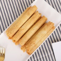 OEM鸡蛋卷酥脆小孩休闲小吃批发蛋卷原味小零食食品饼干代工