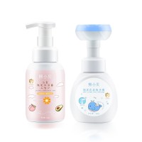 定制金盏花温和清洁滋润儿童花朵婴洗手液去痱洗护二合一洗护套装