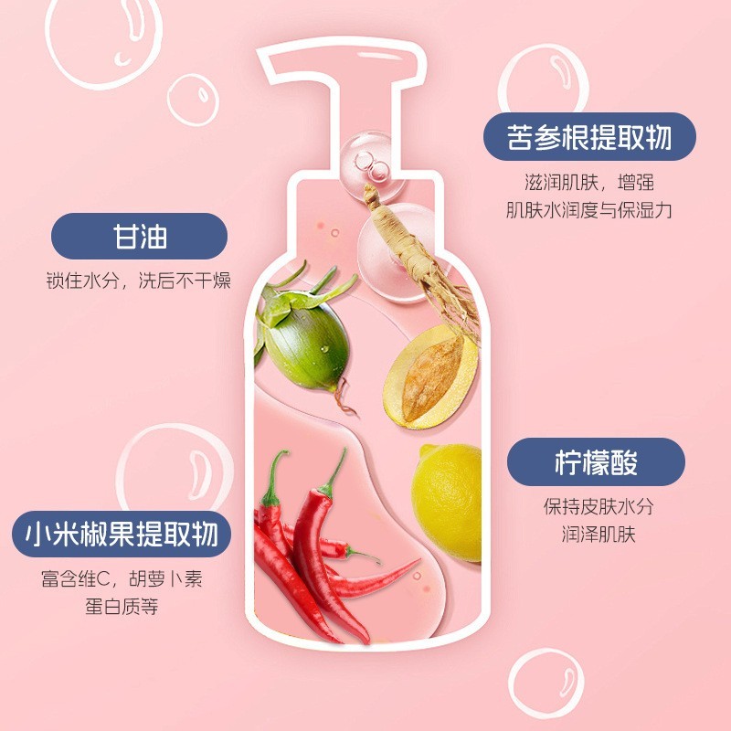 儿童身体乳爽肤二合一洗发水沐浴露保湿补水滋润身体乳厂家图4