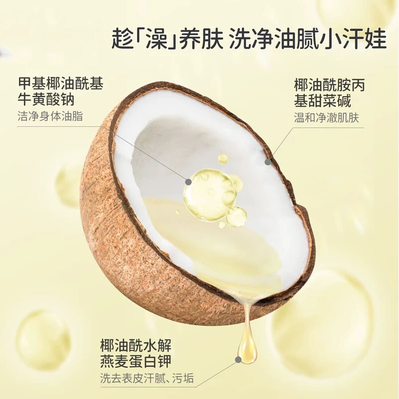 儿童洋甘菊沐浴露定制泡沫温和清洁保湿滋润身体护理工厂oem代工图5