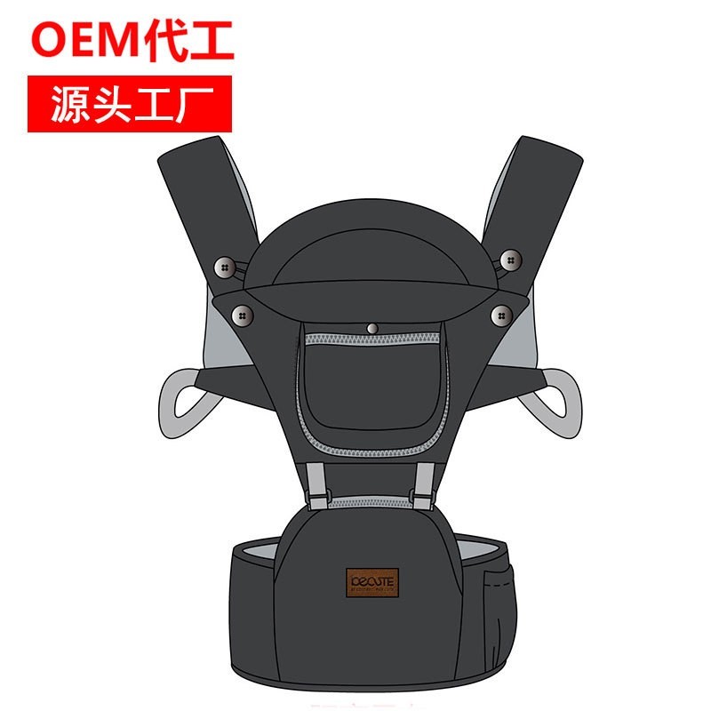 源头厂家 OEM代工贴牌 双肩多功能背带 抱婴腰凳背带图4