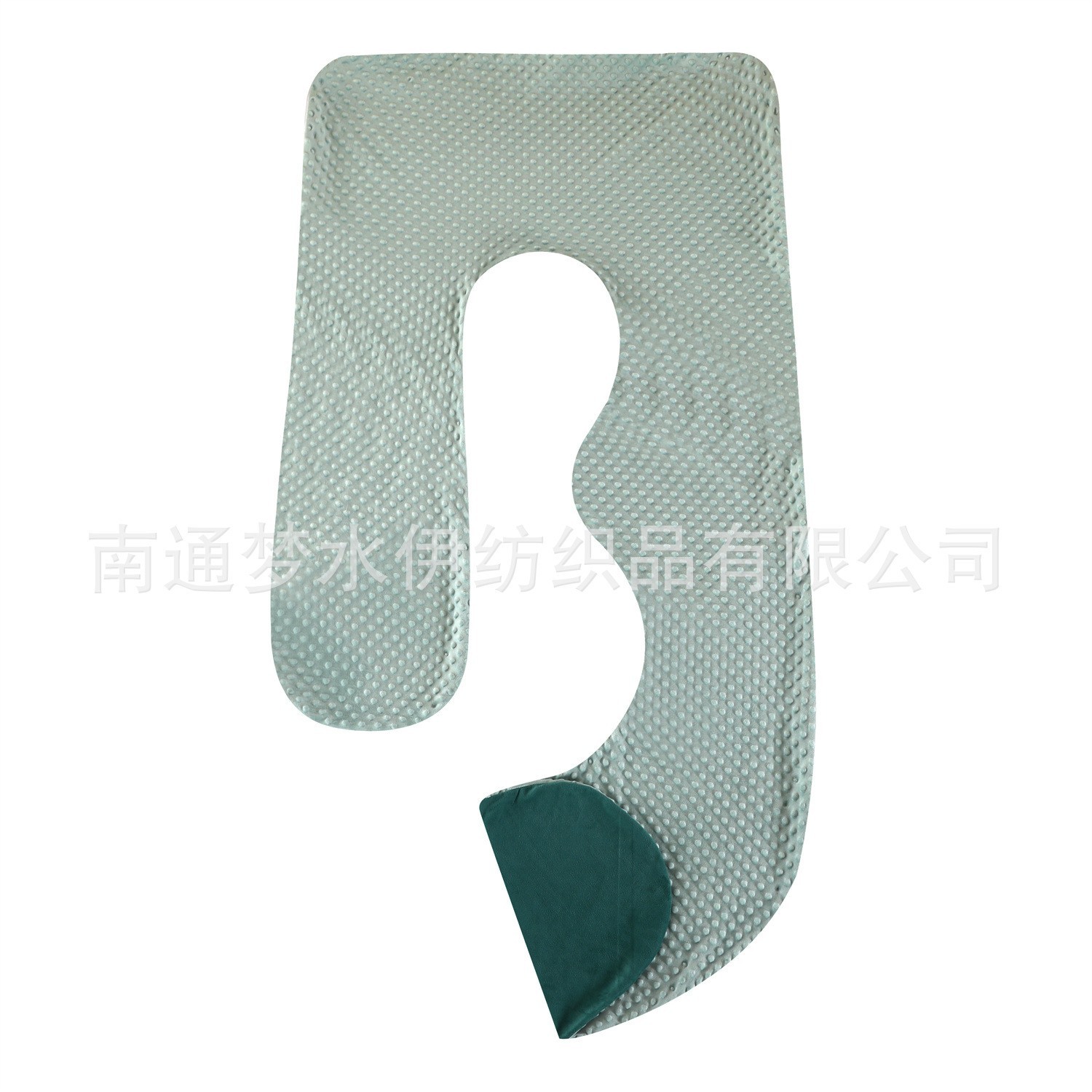 跨境实体亚马逊供货 厂家孕妇枕头侧卧可拆水晶绒G型护腰抱枕图3