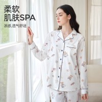 定制月子家居服新款可印LOGO免费设计花色现货供月子会所妇产医院