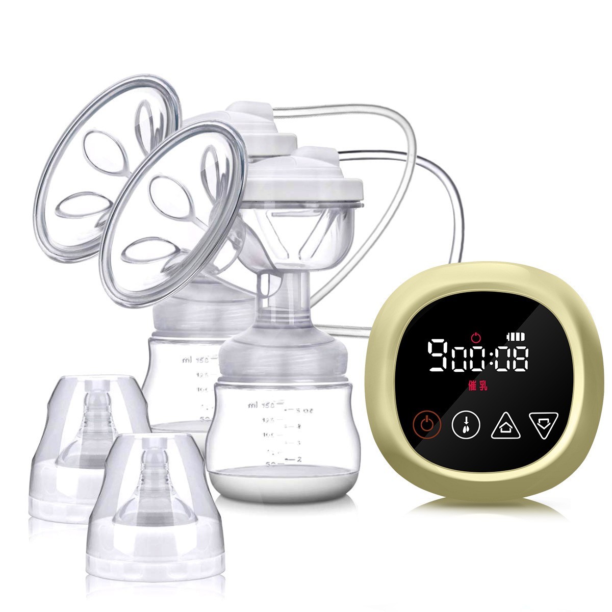 DEAREVERY 英国 双边电动吸奶器吸乳器拔奶器挤奶集奶器母婴用品图2