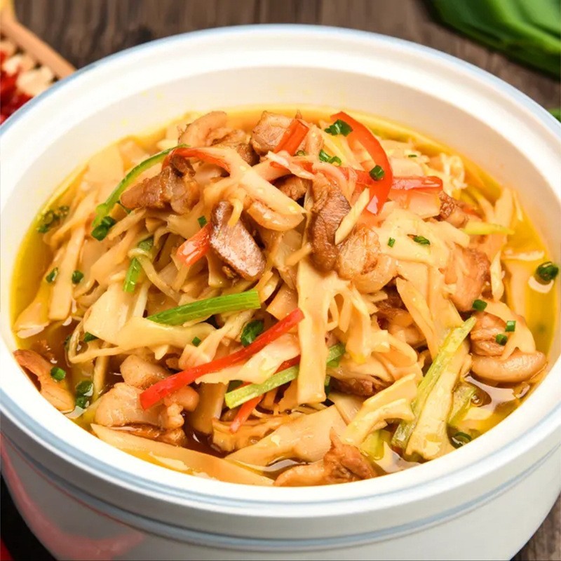 工厂定制浏阳糯米笋248g半成品菜笋尖原味笋丝湖南脆笋干图3