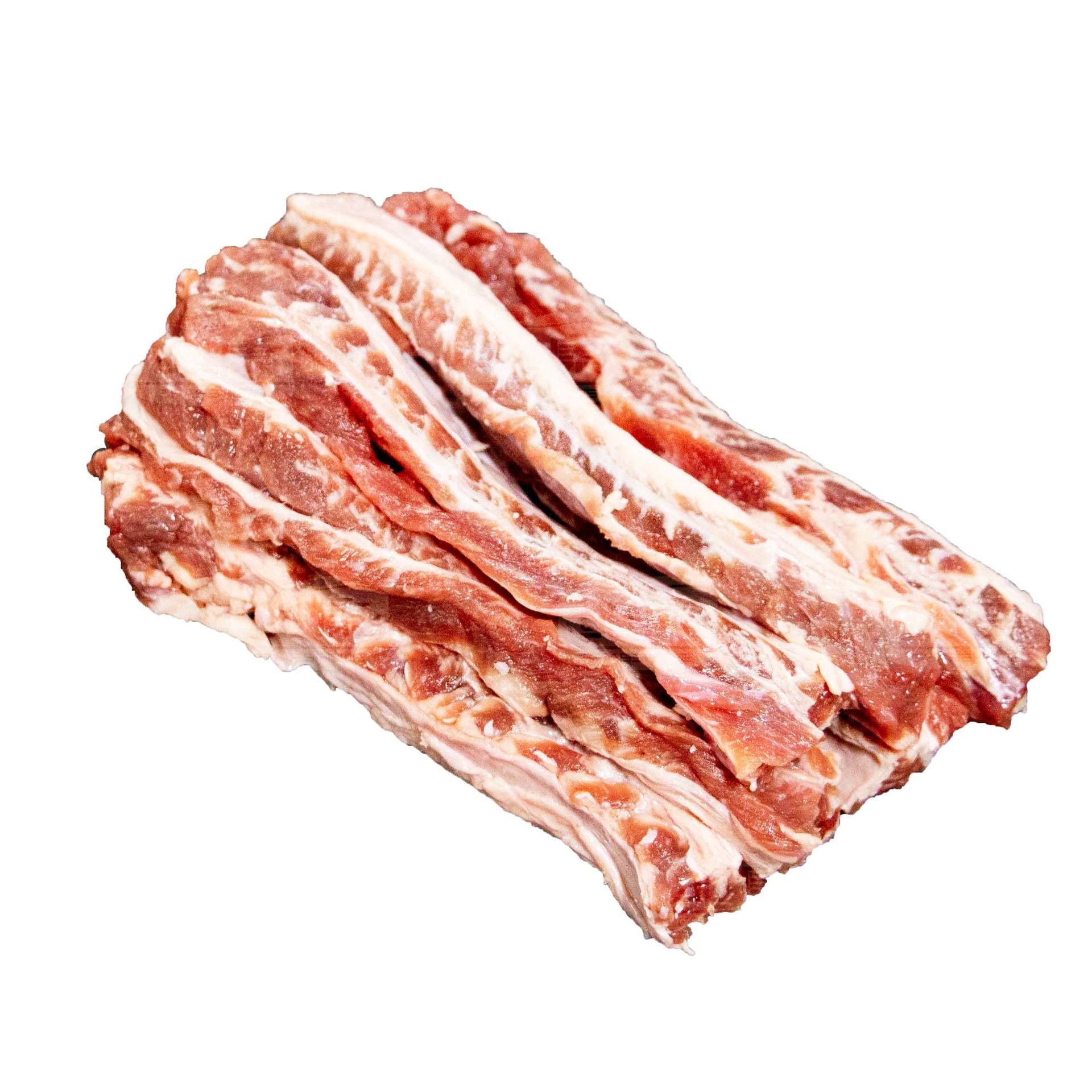 牛肋条澳洲原切谷饲肋排去骨肉餐饮定制商用安格斯雪花牛肋条图2