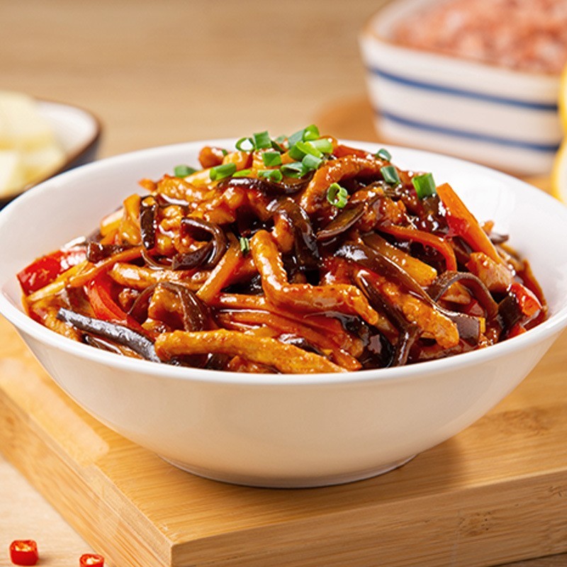 鱼香肉丝预制菜大包装代加工小碗菜快餐速食料理包贴牌定制图3