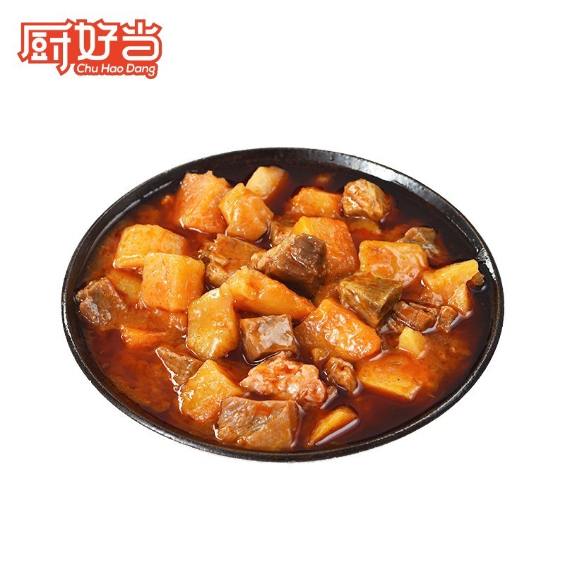 红烧土豆牛肉 速食快餐外卖菜肴包盖浇饭料理包图2