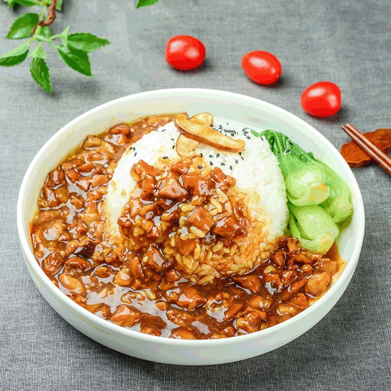 香菇卤肉料理包半成品菜方便速食外卖快餐常温预制菜