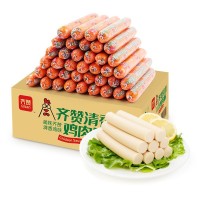 火腿肠定制清香鸡肉肠玉米肠泡面香肠即食油炸淀粉肠代工