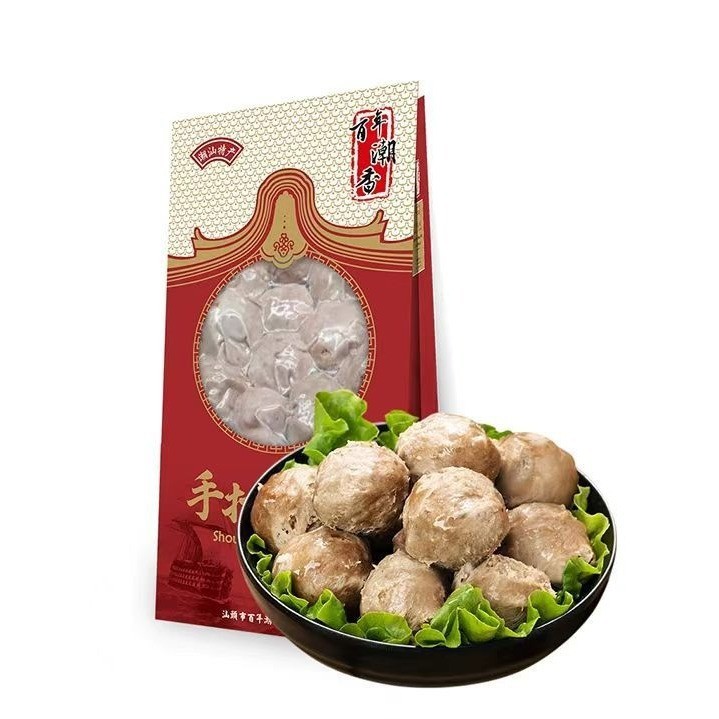 OEM手锤牛肉丸潮汕牛肉丸纯牛肉丸本地鲜肉鲜制私房菜供应链定制图2