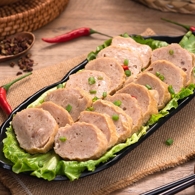 商用定制猪肉卷猪肉饼猪脚饭专用火锅食材餐饮图4