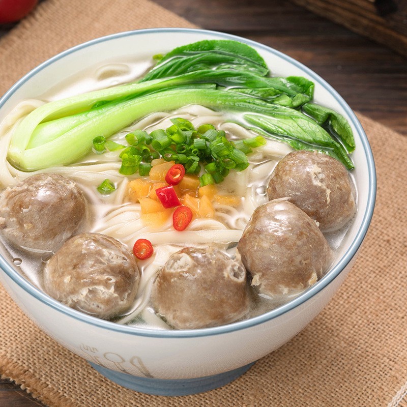 商用牛肉丸牛筋丸关东煮食材烧烤串火锅丸子图3